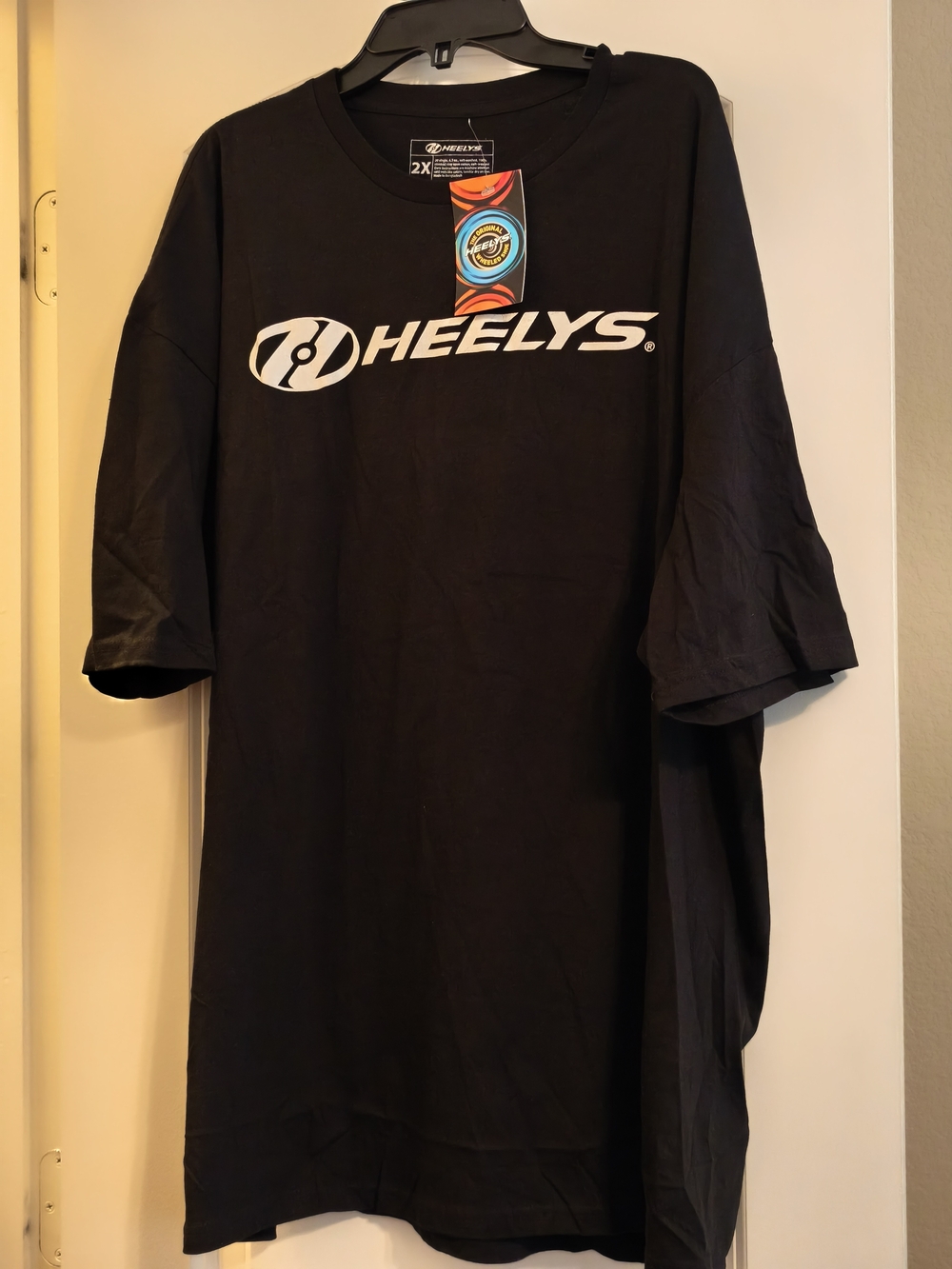 Heelys Black T-Shirt with White Logo